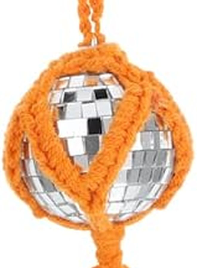 Large Reflective Mirror Disco Ball Hanging Ornament for Party Wedding Decorations - Image 1